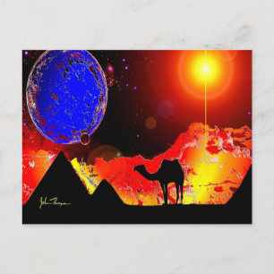 Ancient Alien Ruins Post Card Postkarte