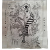 Ancient Aliens , Anubis Duschvorhang (Vorderseite)