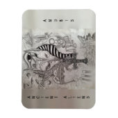 Ancient Aliens, Anubis Magnet (Vertikal)