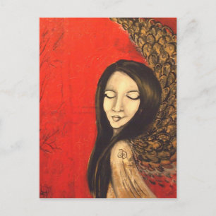 Ancient Angel Postcard Postkarte
