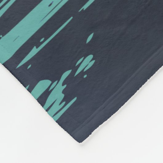 Ancient Animals - Earth Ancient Art Fleecedecke (Ecke)