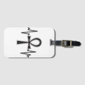 Ancient Ankh Mystique Luggage Tag Gepäckanhänger (Vorderseite (Horizontal))