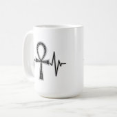 Ancient Ankh Mystique Tasse White (Vorderseite Links)