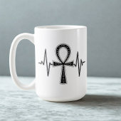 Ancient Ankh Mystique Tasse White