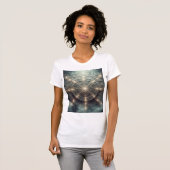 Ancient Arcane Sigil Circle – Glowing Mystics T-Shirt (Vorne ganz)
