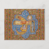 Ancient Art Postcard, Hindu Om Om Symbol Postkarte (Vorderseite)
