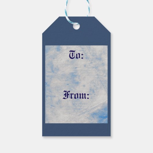 Ancient Ash Zechariah 4:6 Geschenkanhänger (Rückseite)