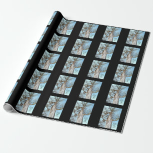 Ancient Ash Zechariah 4:6 Geschenkpapier