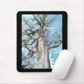 Ancient Ash Zechariah 4:6 Mousepad (Mit Mouse)