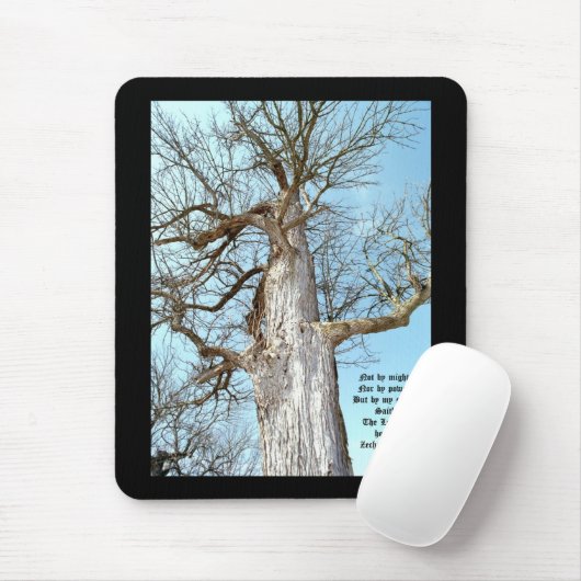 Ancient Ash Zechariah 4:6 Mousepad (Mit Mouse)