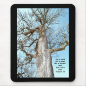 Ancient Ash Zechariah 4:6 Mousepad (Vorne)