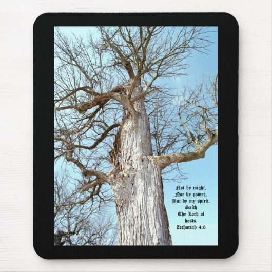 Ancient Ash Zechariah 4:6 Mousepad (Vorne)