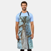 Ancient Ash Zechariah 4:6 Schürze (Getragen)