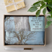 Ancient Ash Zechariah 4:6 Seidenpapier (Geschenk)