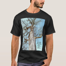 Ancient Ash Zechariah 4:6 T-Shirt