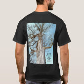 Ancient Ash Zechariah 4:6 T-Shirt (Rückseite)