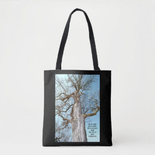 Ancient Ash Zechariah 4:6 Tasche