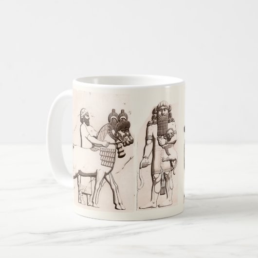 Ancient Assyria Kaffeetasse (Vorderseite Links)