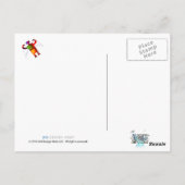 Ancient Astro Alien Angels auf dem Vormarsch Postkarte (Rückseite)