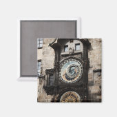 Ancient Astrologie Uhr Uhr Uhr in Prag Tschechisch Magnet (Vorderseite/Rückseite)