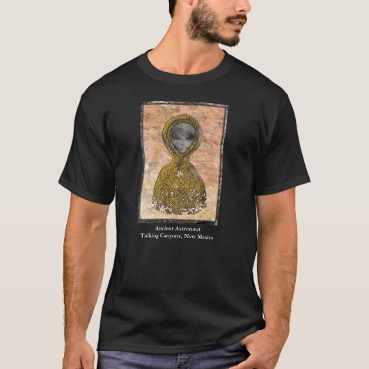 Ancient Astronaut Talking Canyons, New Mexico T-Shirt (Vorderseite)