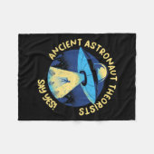 Ancient Astronaut Theorists sagen Yes Alien Ufo Ab Fleecedecke (Vorderseite (Horizontal))