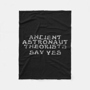 Ancient Astronaut Theorists sagen Yes Funny Alien_ Fleecedecke