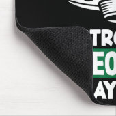 Ancient Astronaut Theorists sagen Yes Funny Alien Mousepad (Ecke)