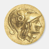 Ancient Athena Coin Magnet (Vorne)