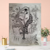 Ancient Außerirdischen , Anubis Acrylschild (Hochzeit)