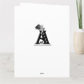 Ancient Außerirdischen , Anubis Dankeskarte (Rückseite)