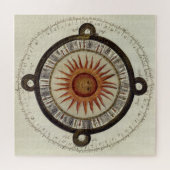 Ancient Aztec Mexico Sun Calendar Puzzle (Horizontal)