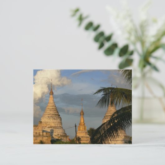 Ancient Bagan Postcard Postkarte (Stehend Vorderseite)