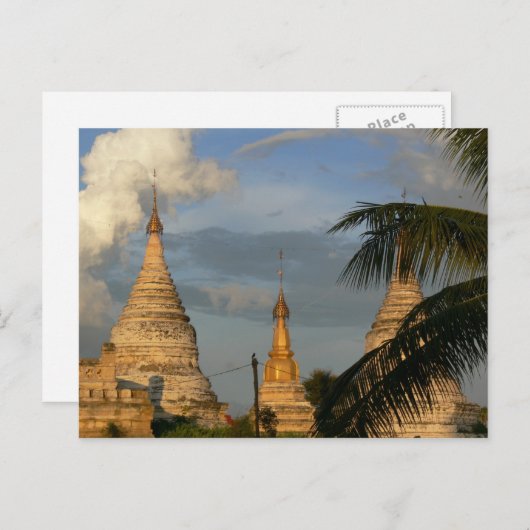 Ancient Bagan Postcard Postkarte (Vorne/Hinten)