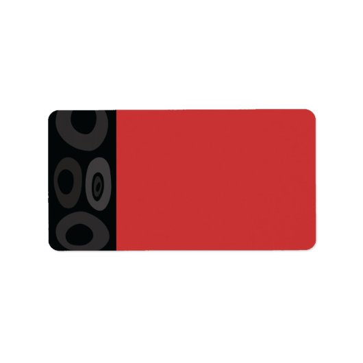 ANCIENT BAUM Bar Bat Mitzvah Drucken Sie Ihr eigen Adressaufkleber (Vorne)