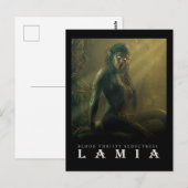 Ancient Beast & Creatures: LAMIA Postcard Postkarte (Vorne/Hinten)