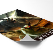 ANCIENT BEAST & CREATURES: The Mothman II Poster (Ecke)