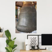 Ancient Bell im Tempel Poster (Heimbüro)