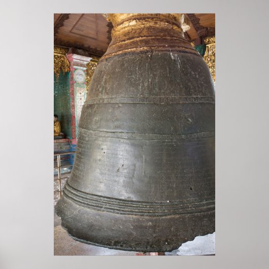 Ancient Bell im Tempel Poster (Vorne)