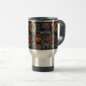 Ancient Blue "Pre-Columbian Tapestry" 444 ml Tasse (VorderseiteRechts)