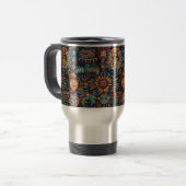 Ancient Blue "Pre-Columbian Tapestry" 444 ml Tasse (Vorderseite Links)