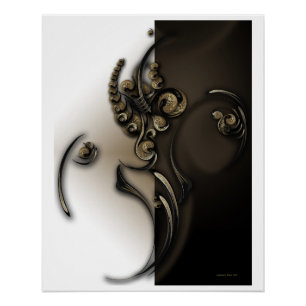 "Ancient Blume", Glossy Poster