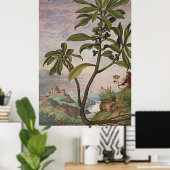Ancient Botanic Art Spurel Laurel Poster (Heimbüro)