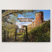 Ancient Bothwell Castle - Scottish Murray Clan Puzzle (Horizontal)