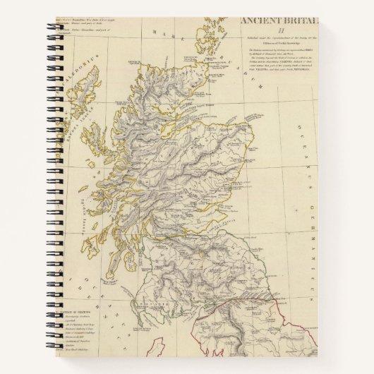Ancient Britain II Notizblock (Vorderseite)