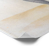 Ancient British Man Poster (Ecke)