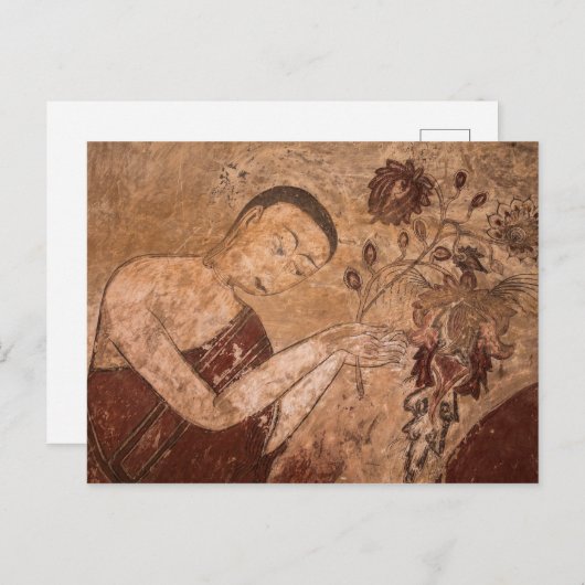 Ancient Buddhist Postkarte (Vorne/Hinten)