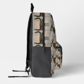 Ancient bull bedruckter rucksack (Links)