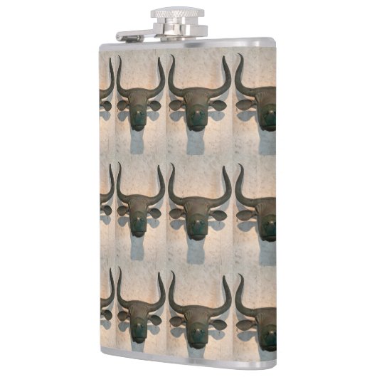Ancient Bull Flachmann (Links)
