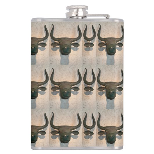 Ancient Bull Flachmann (Rückseite)